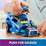 Paw Patrol Toy Car with Chase Mighty Pups Action Figure, Lights and Sounds