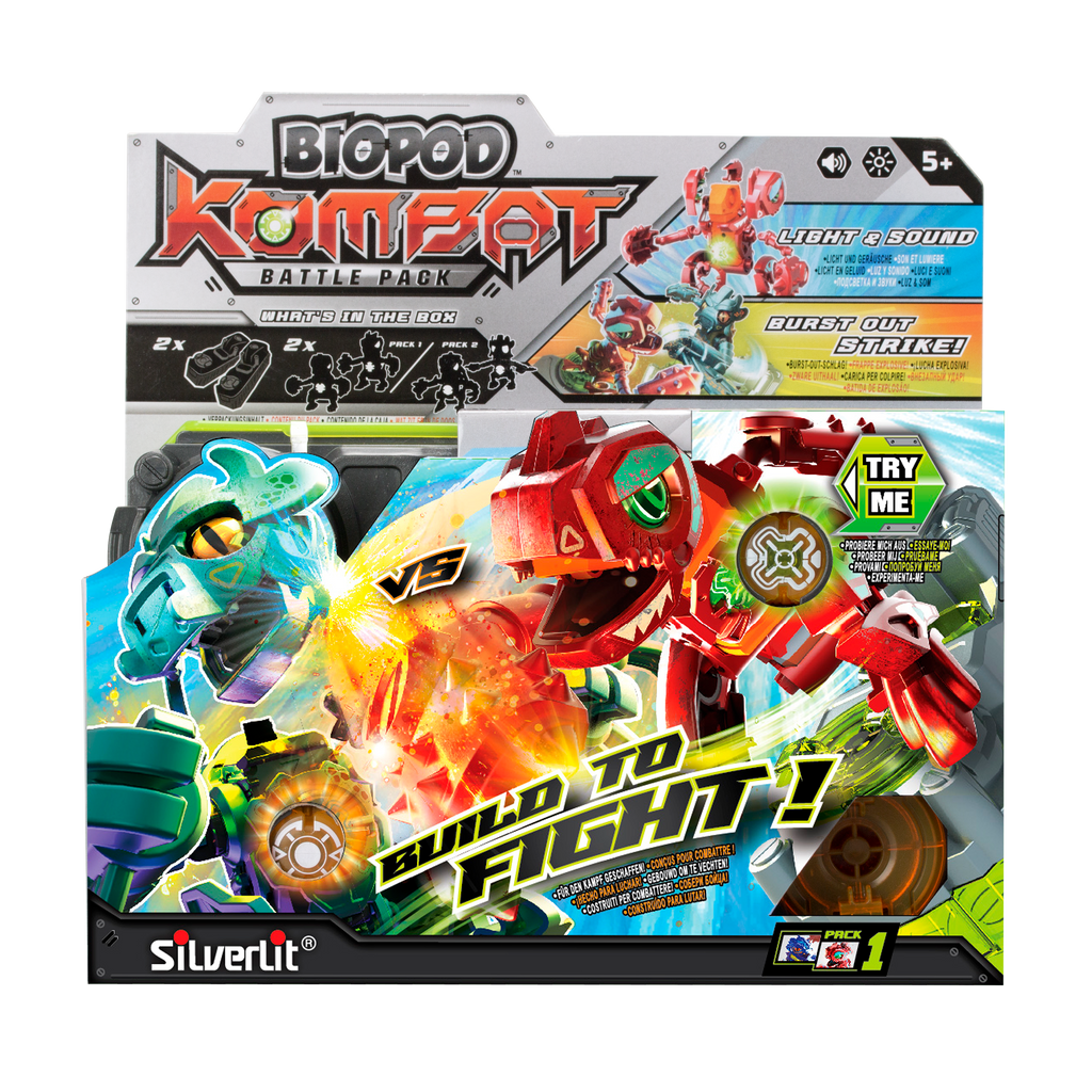 Silverlit Biopod Kombat Deluxe Battle Pack - Assortment - TOYSTER – Toyster