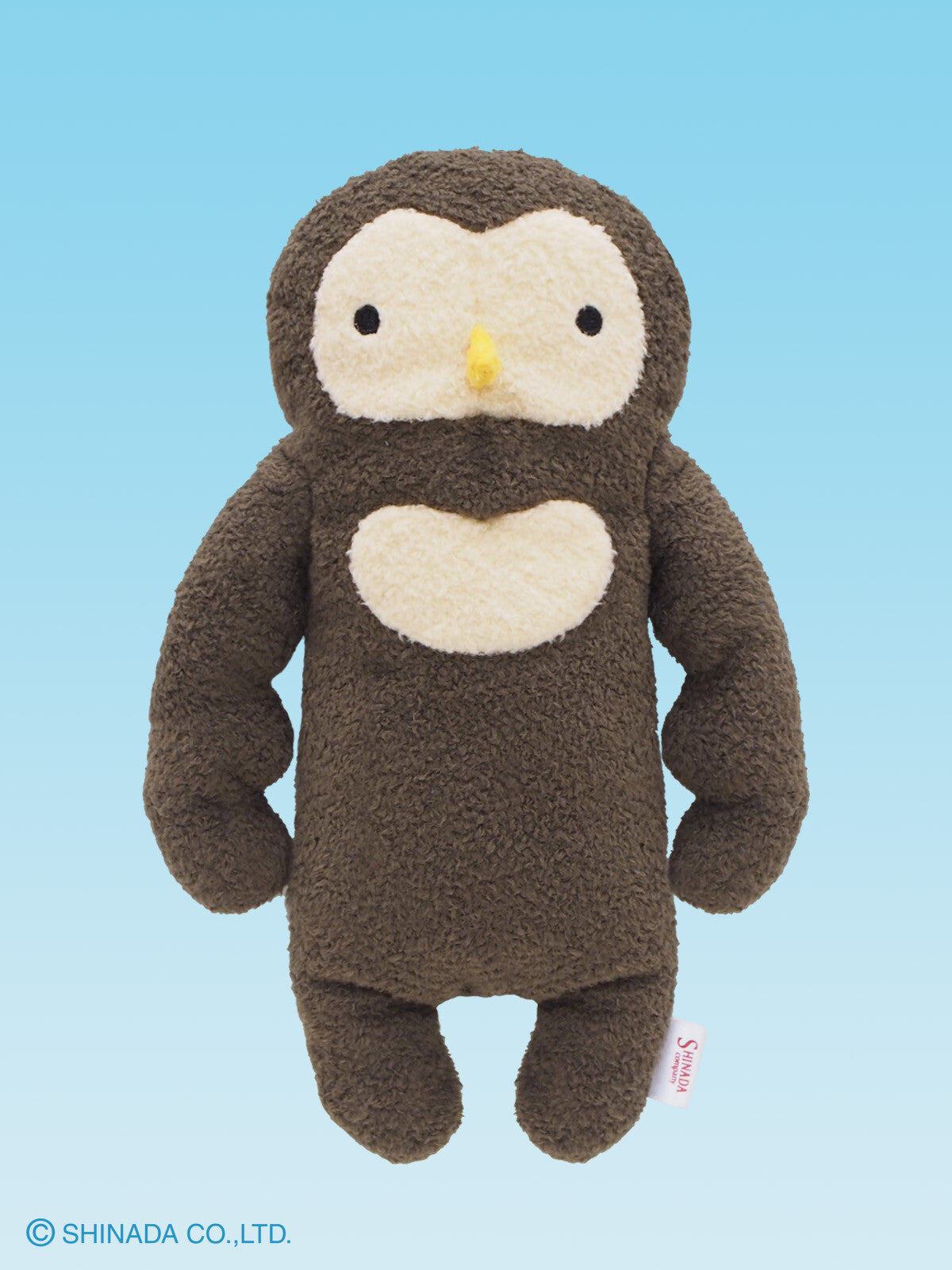 Soft Toy Fumofumo-san - Mr. Fumofumo (M), large (M), dark brown