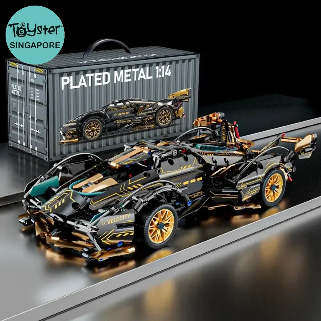 89109 Super Sports Car 900PCS Building Block Cars 1:14 - TOYSTER ...