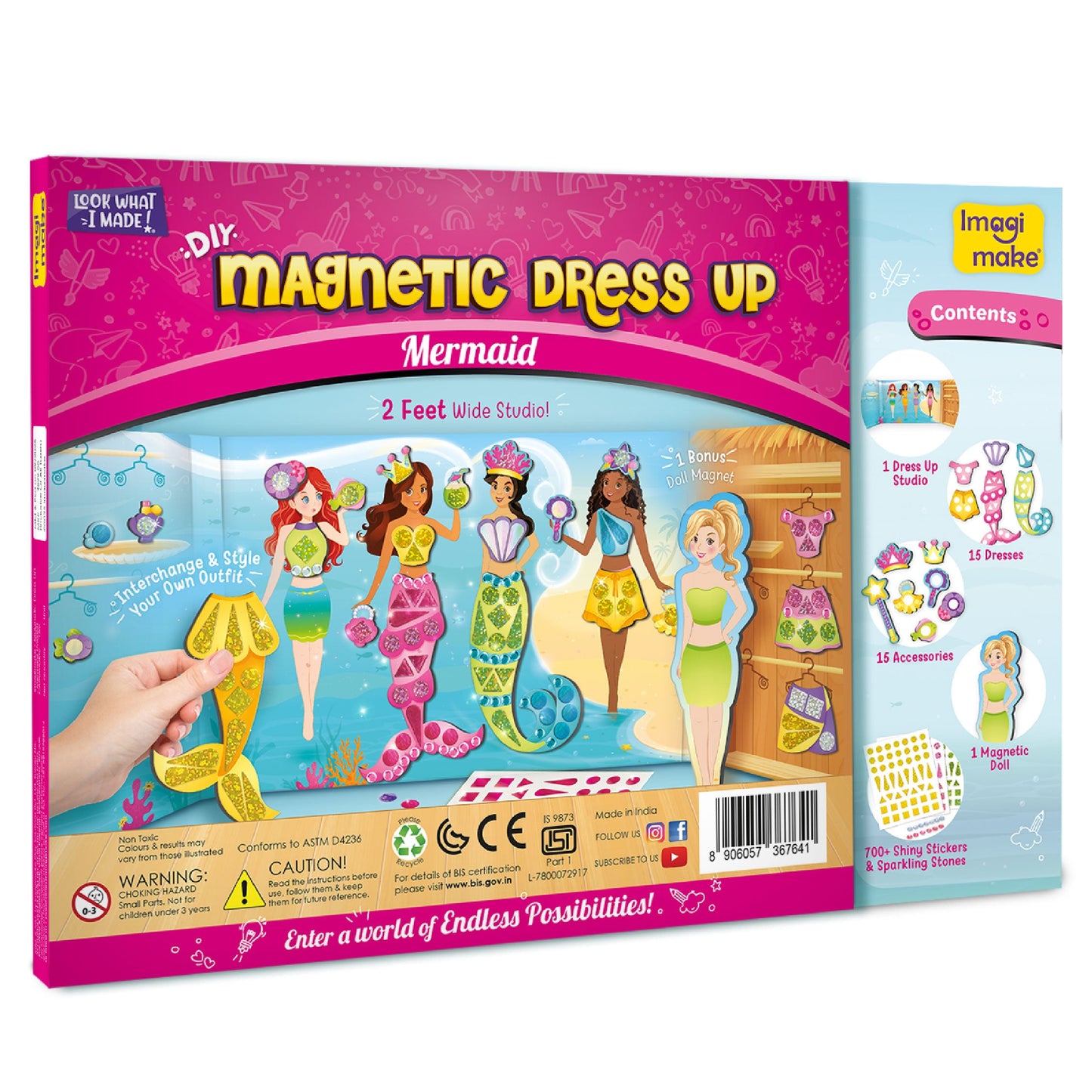 Magnetic Dress-Up Mermaid