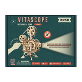 ROKR Vitascope Movie Projector 3D Wooden Puzzle LK601
