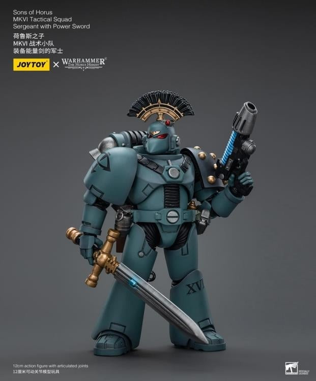 Sons of Horus: MKVI Tactical Squad Sergeant with Power Sword JT9466