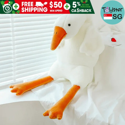 90-190Cm Big White Goose Pillow Plush