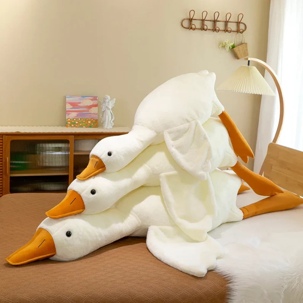 90-190Cm Big White Goose Pillow Plush