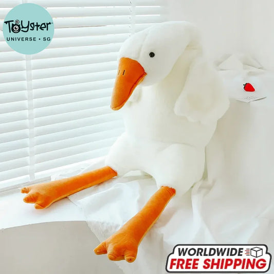 90-190Cm Big White Goose Pillow Plush