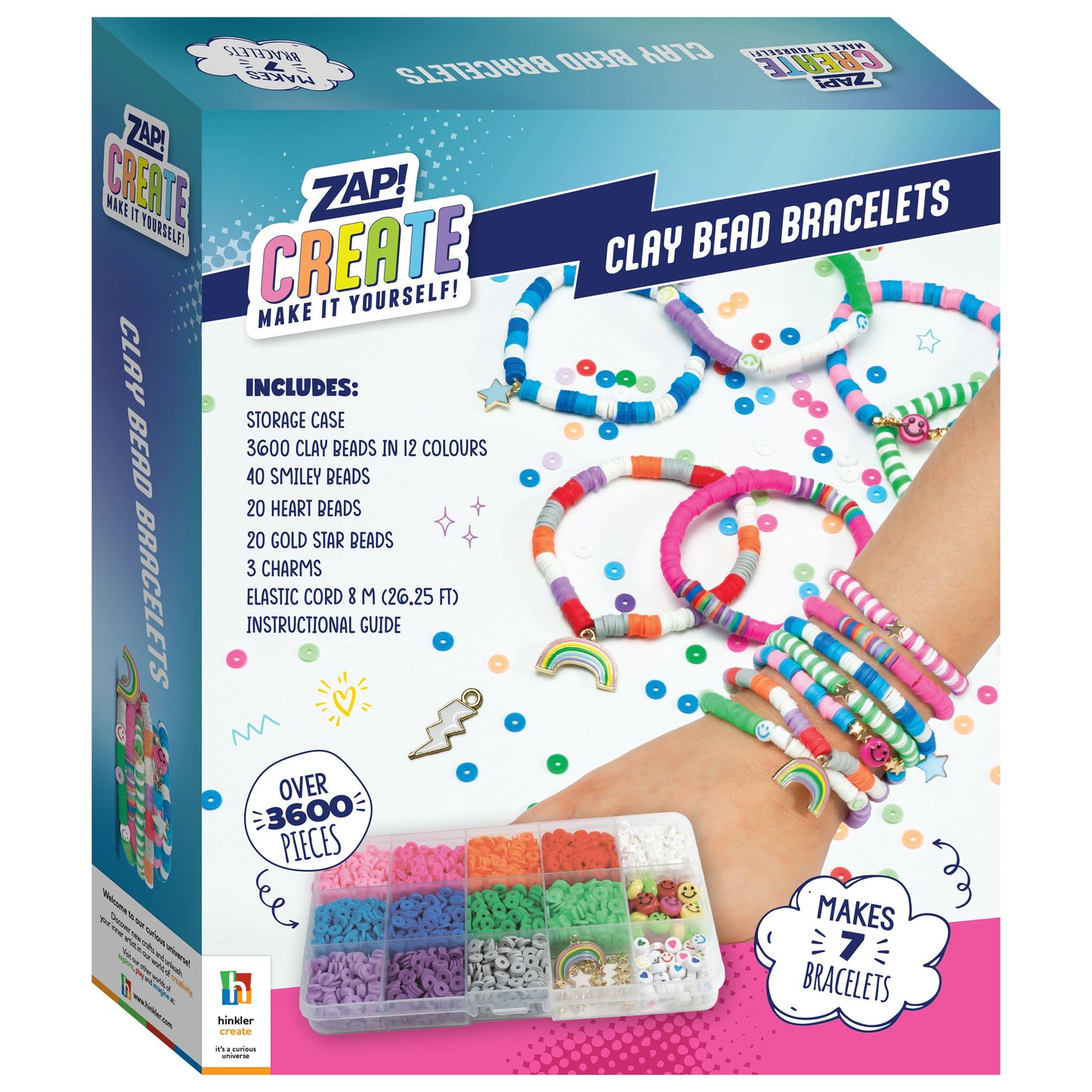 Hinkler ZAP Craft Clay Bead Bracelet