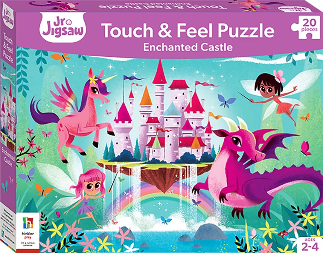 Hinkler Junior Jigsaw Touch and Feel: Enchanted Castle