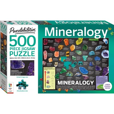Hinkler Puzzlebilities: Mineralogy Jigsaw