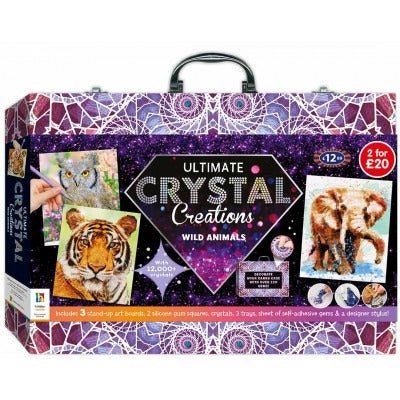 Hinkler Ultimate Crystal Creations Carry Case: Amazing Animals