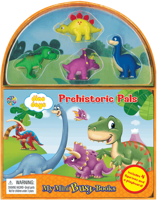 My Mini Busy Book : Prehistoric Pals