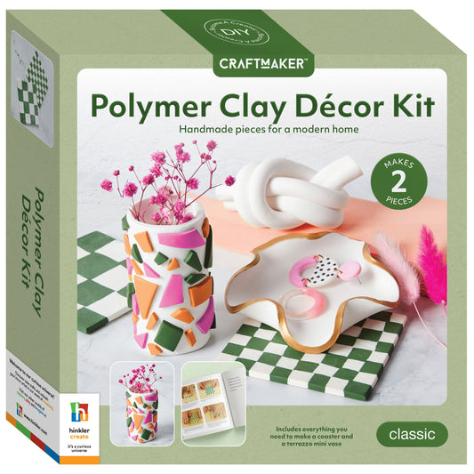 Hinkler Craft Maker Polymer Clay Home Decor Kit