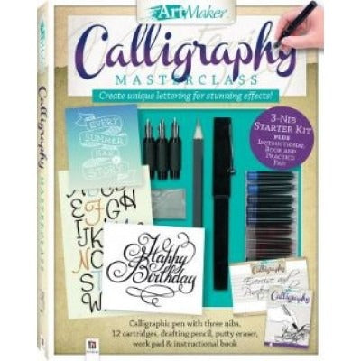 Hinkler Art Maker Portrait Calligraphy Kit