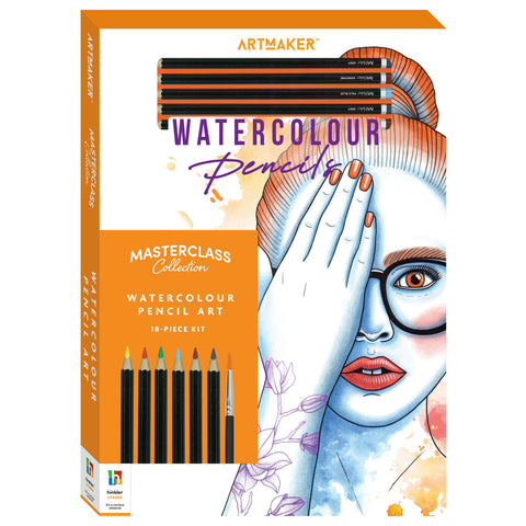 Hinkler Art Maker Masterclass Collection: Watercolour Pencils