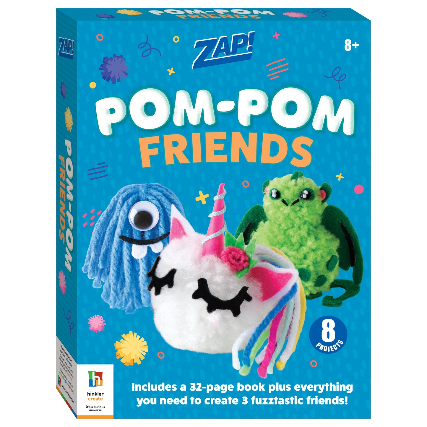 Hinkler ZAP Pom-Pom Friends