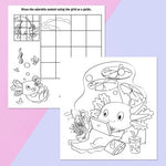 Hinkler Adorable Axolotls Colouring and Activity Set