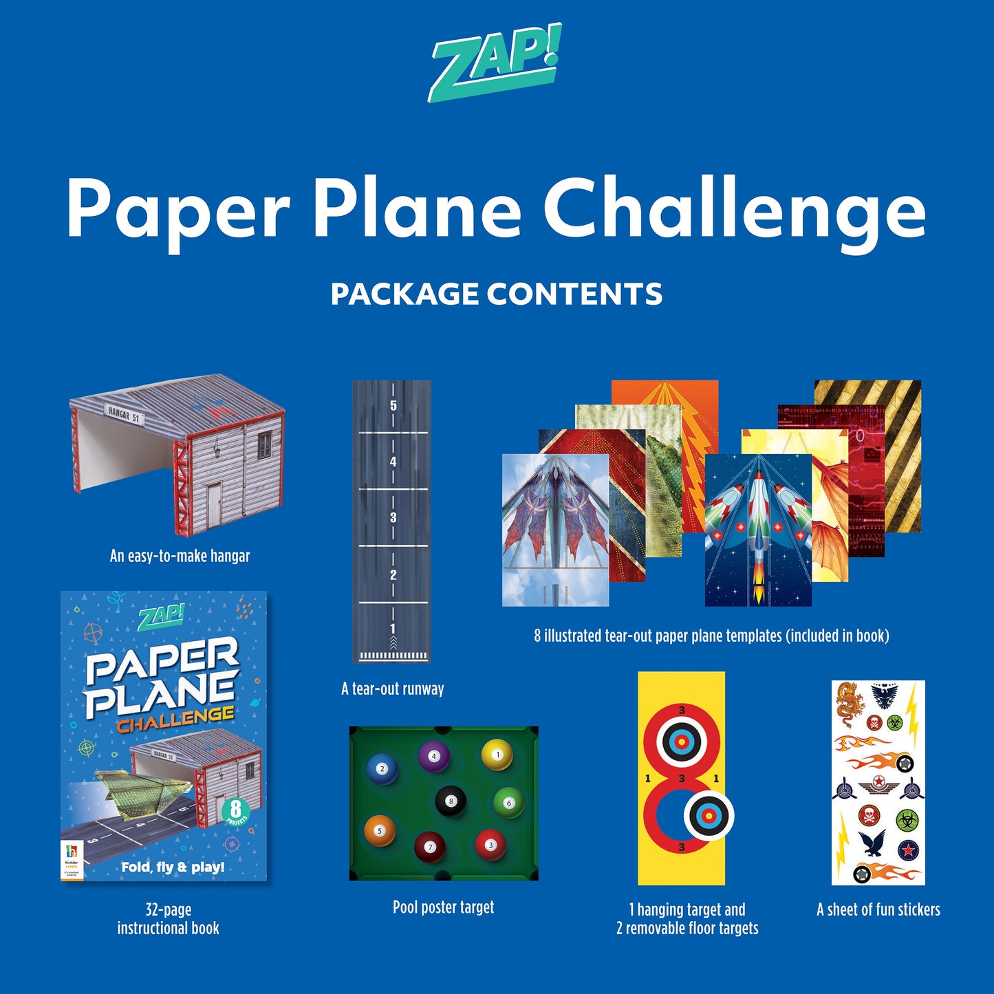 Hinkler Zap! Paper Plane Challenge