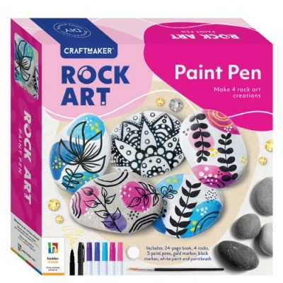Hinkler Craft Maker Paint Pen Rock Art Kit