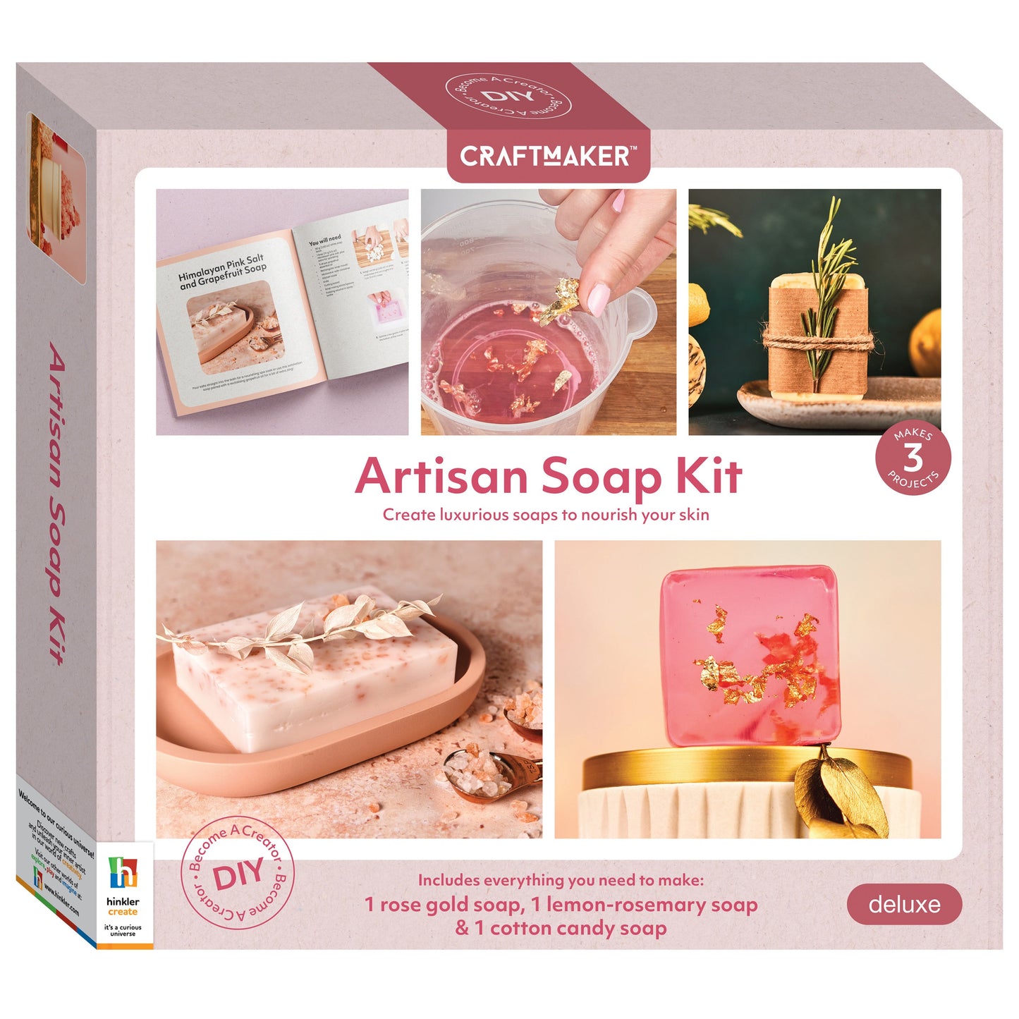 Hinkler Craft Maker Artisan Soap Kit Deluxe