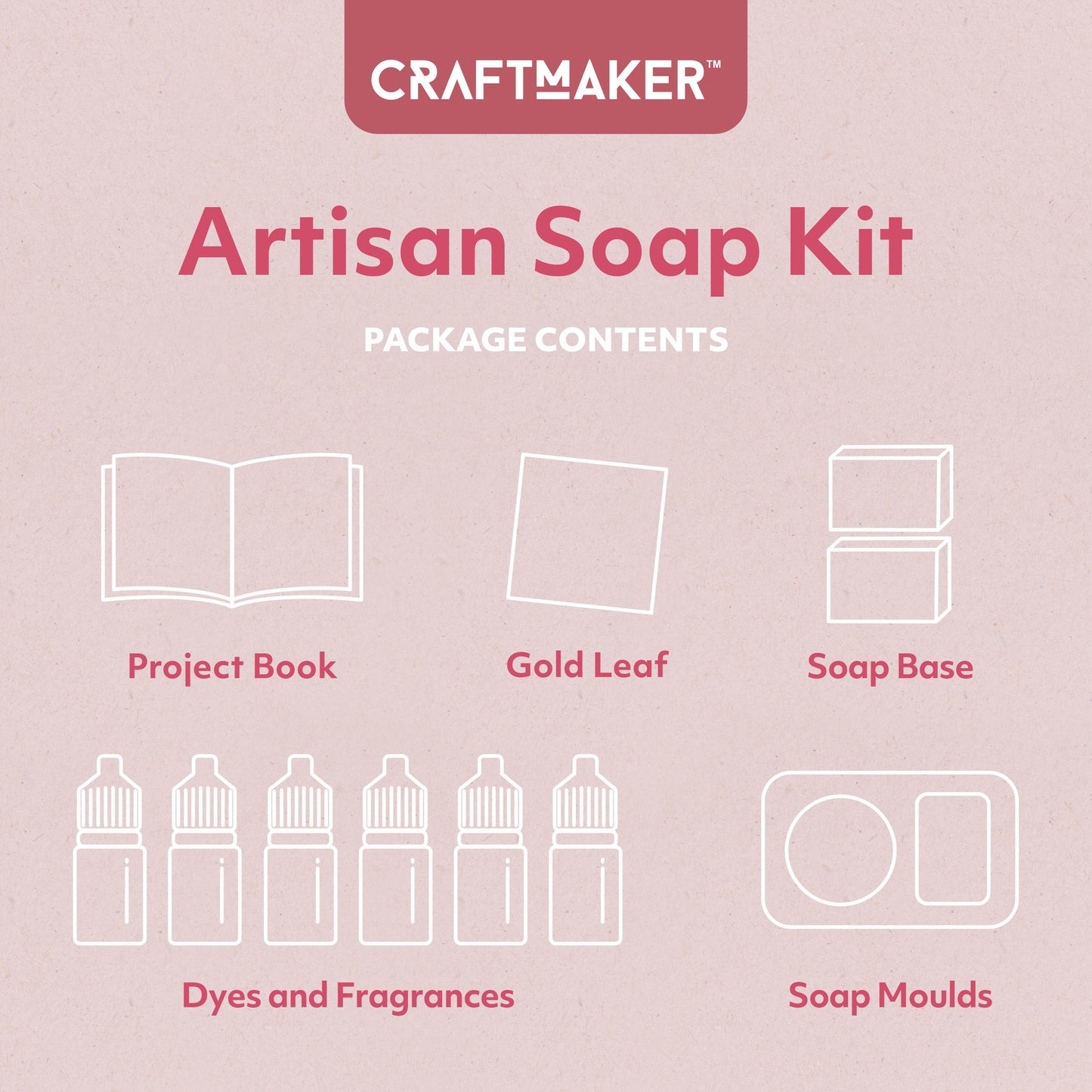 Hinkler Craft Maker Artisan Soap Kit Deluxe