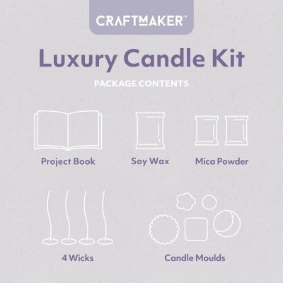 Hinkler Craft Maker Luxury Candles Kit