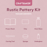 Hinkler Craft Maker Rustic Pottery Kit