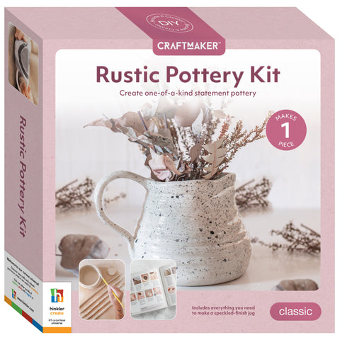 Hinkler Craft Maker Rustic Pottery Kit