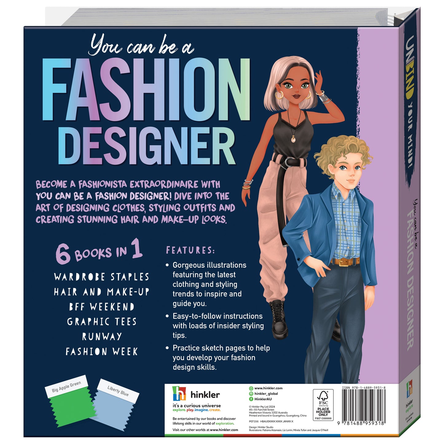 Hinkler Unbinders: Unbinders: You can be a Fashion Designer