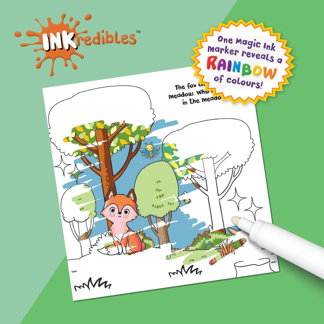 Hinkler Inkredibles: Invisible Ink Baby Animals