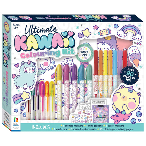 Hinkler Ultimate Kawaii Colouring Kit