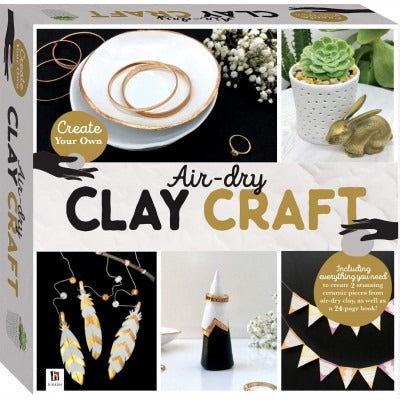 Hinkler Air-dry Clay Craft Box Set