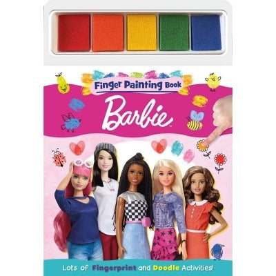 Barbie Finger Painting Book