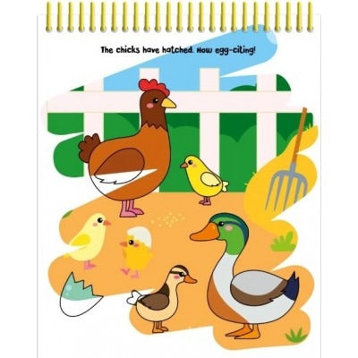 Bookoli - Magic Painting Baby Animals