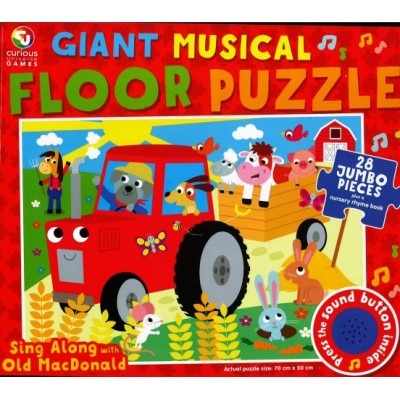 Giant Musical Floor Puzzles Old MacDonald