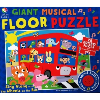 Giant Musical Floor Puzzles Wheels On the Bus