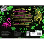 Colour and Carry Activity Kit 7 Glow In The Dark Animals Activity Case