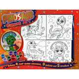 Little Artist Canvas Set Dinosaur