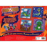 Little Artist Canvas Set Dinosaur