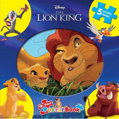 My First Puzzle Book: Disney Lion King (New)