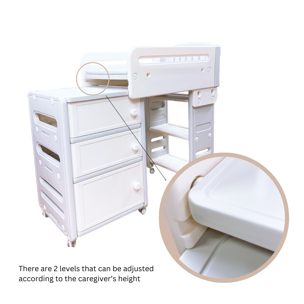Diaper Changing Station Shelf