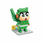 Keeppley Crayon Shinchan Cosplay Gundam