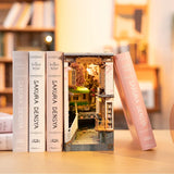 Robotime Rolife Sakura Densya DIY Book Nook Shelf Insert Kit TGB01