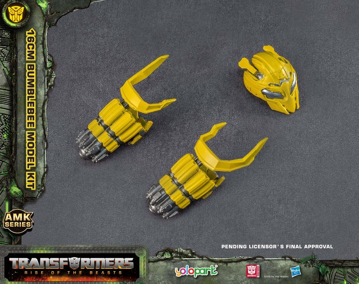 Yolopark Transformers: Rise of the Beasts - 16cm Bumblebee Model Kit - AMK Series