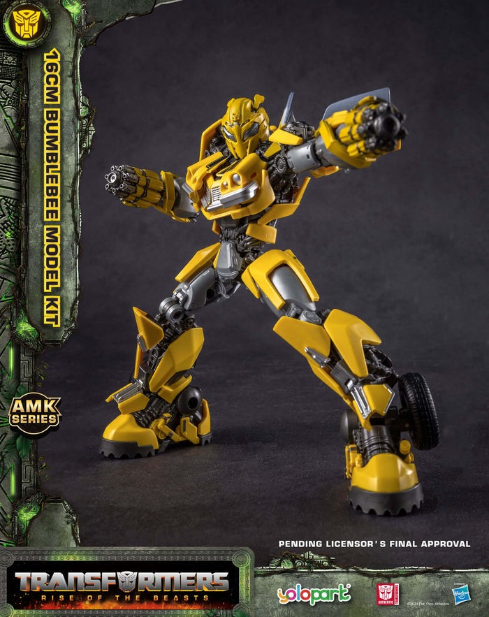 Yolopark Transformers: Rise of the Beasts - 16cm Bumblebee Model Kit - AMK Series