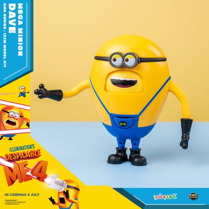 Yolopark Despicable Me 4 - 12cm Dave Model Kit