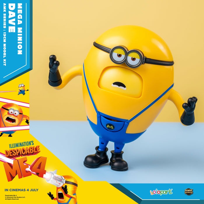 Yolopark Despicable Me 4 - 12cm Dave Model Kit