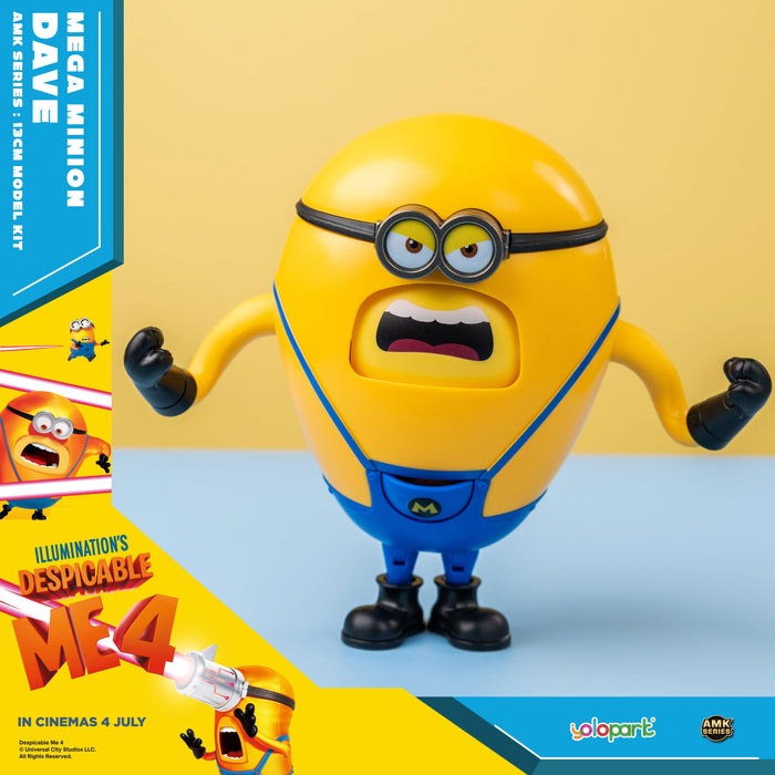 Yolopark Despicable Me 4 - 12cm Dave Model Kit