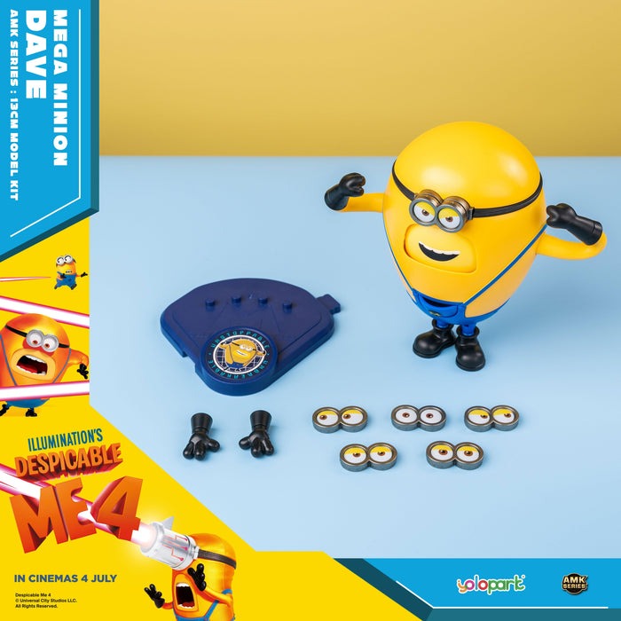 Yolopark Despicable Me 4 - 12cm Dave Model Kit