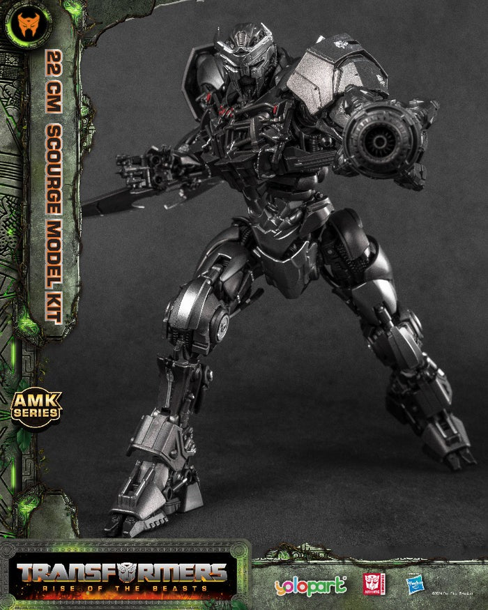 Yolopark Transformers: Rise of the Beasts - 22cm Scourge Model Kit - AMK Series