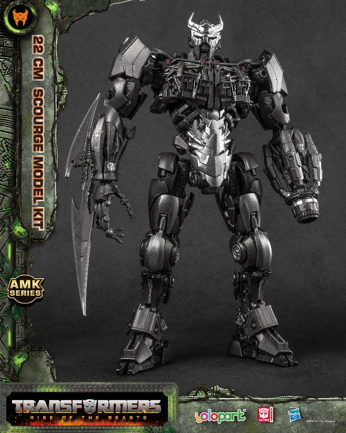 Yolopark Transformers: Rise of the Beasts - 22cm Scourge Model Kit - AMK Series